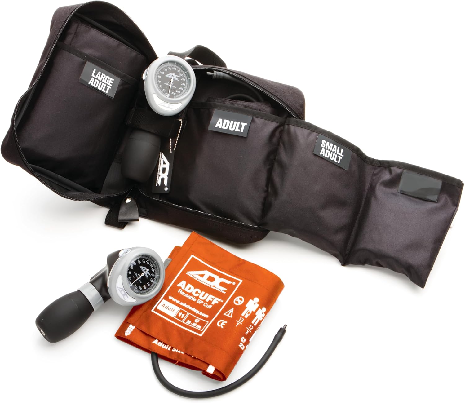 ADC 731OR Multikuf 731 EMT Kit with Portable Palm Sphygmomanometer