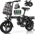Heavy-Duty Foldable Electric Bike with 7-Shock Suspension