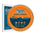 14 Inch Diamond Cutting Blade Turbo Rim for Concrete & Masonry - Fast