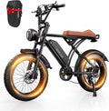 V60/V60 Pro Electric Bike 1000W 30MPH Top Speed - Long Range Fat Tire