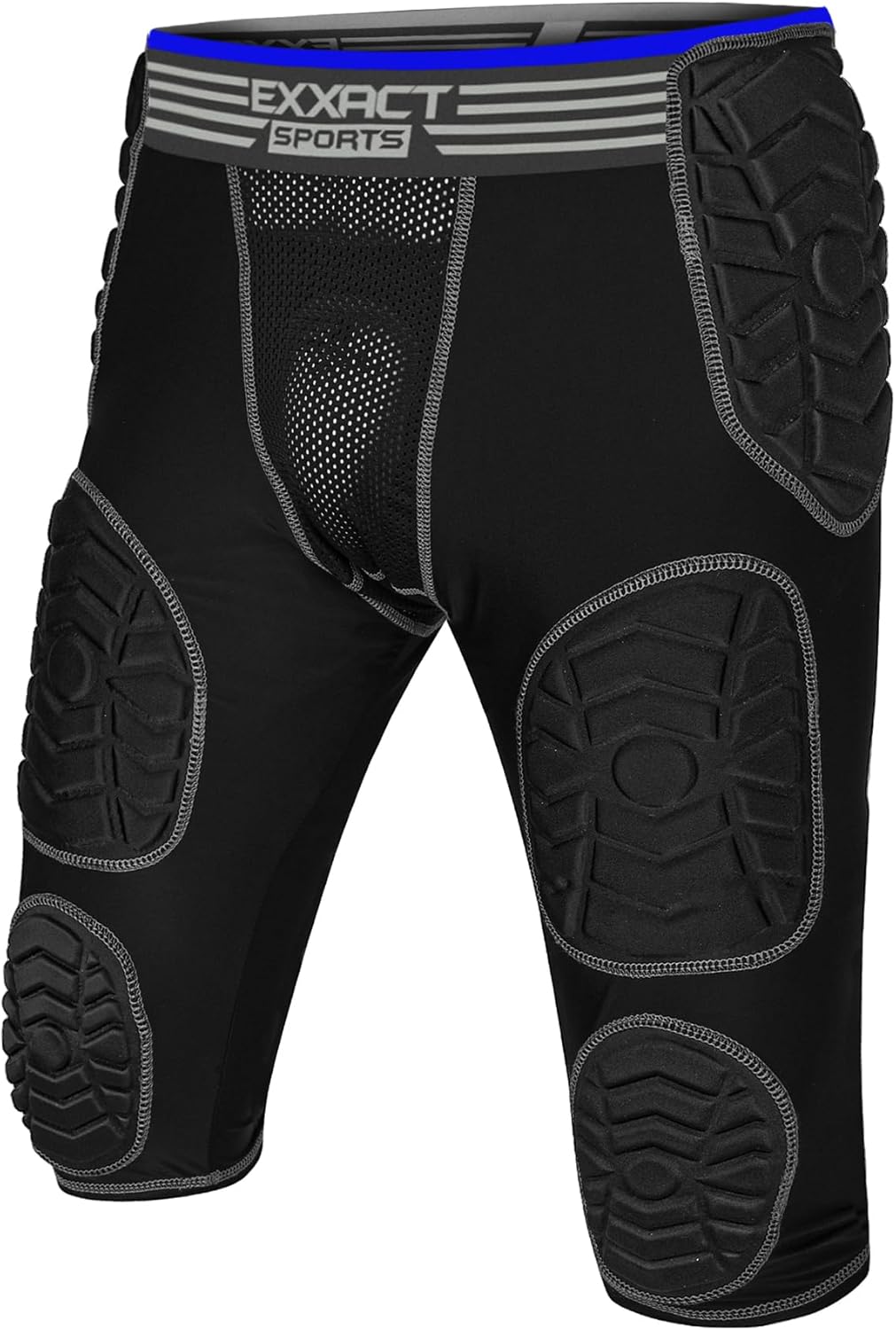 Exxact Sports Combat 7-Pad Youth Football Girdle for Boys