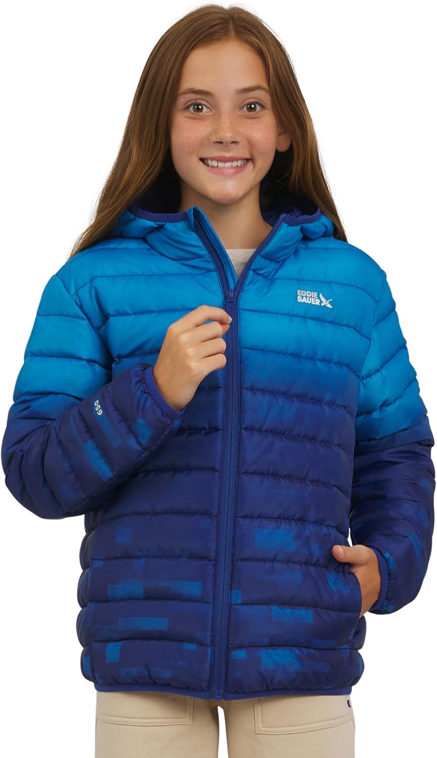 Eddie Bauer Girls' CirrusLite Lightweight Down Puffer Jacket