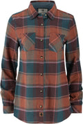Legendary Whitetails Womens Long Sleeve Plaid Flannel (Style VPZH)