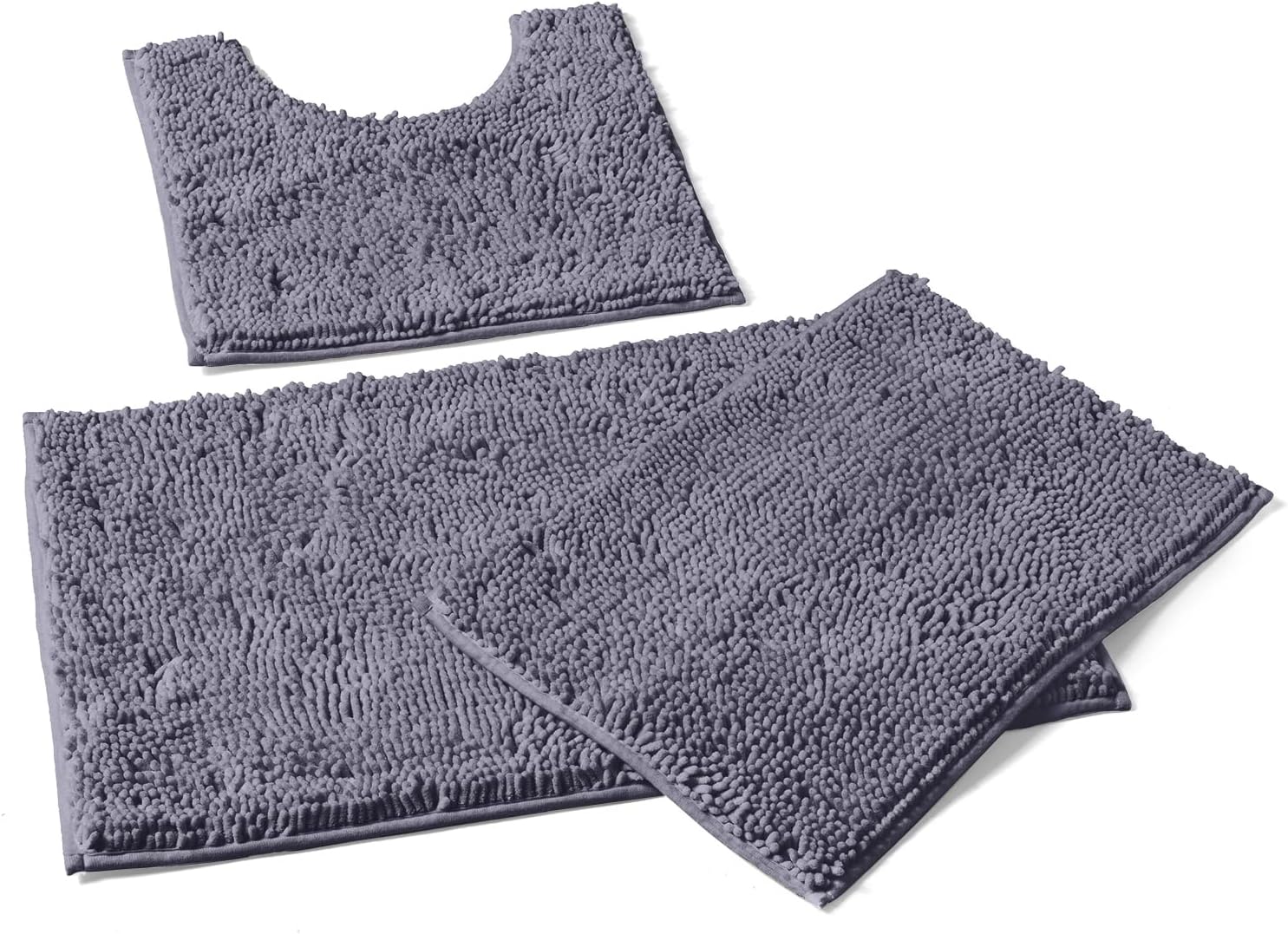 LuxUrux 3-Piece Bathroom Rug Set for Ultimate Comfort