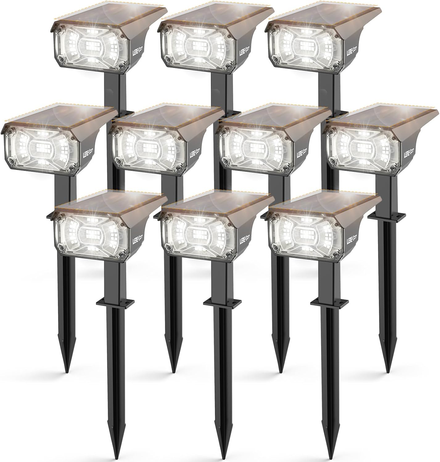 Solar Spot Lights with 40 LEDs for Outdoor Garden Lighting