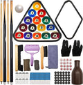 95pcs Pool Table Accessories Set - Complete Cue & Ball Kit