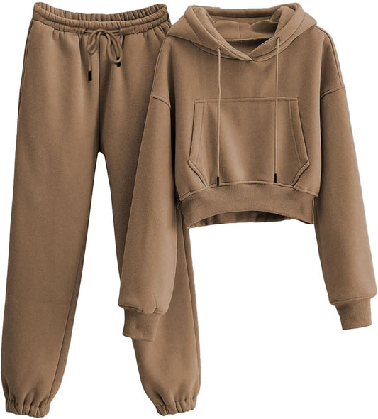 LTSCNRM Women's 2 Piece Airport Outfits for Comfort and Style