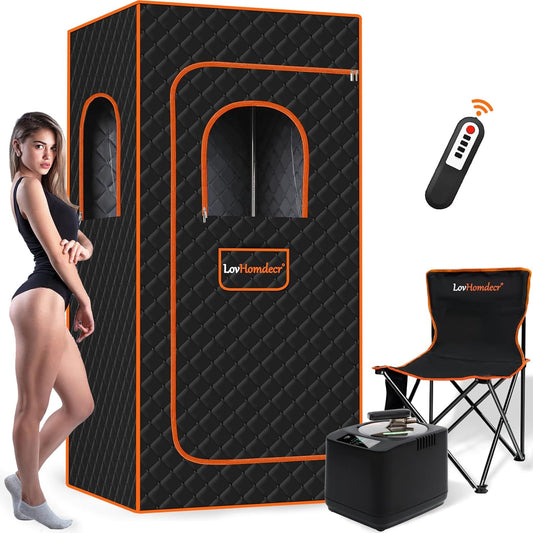 LovHomdecr Portable Personal Sauna: Spacious & Relaxing