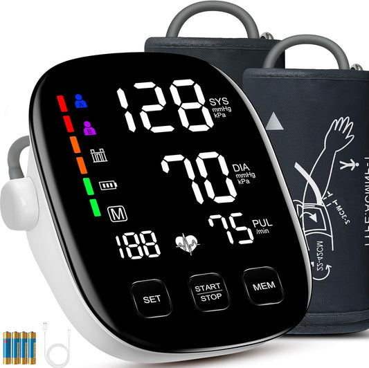 Accurate Blood Pressure Monitors for Home Use with Extra Large Cuffs