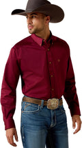 Ariat Mens Solid Twill Shirt - Rugged Western Comfort