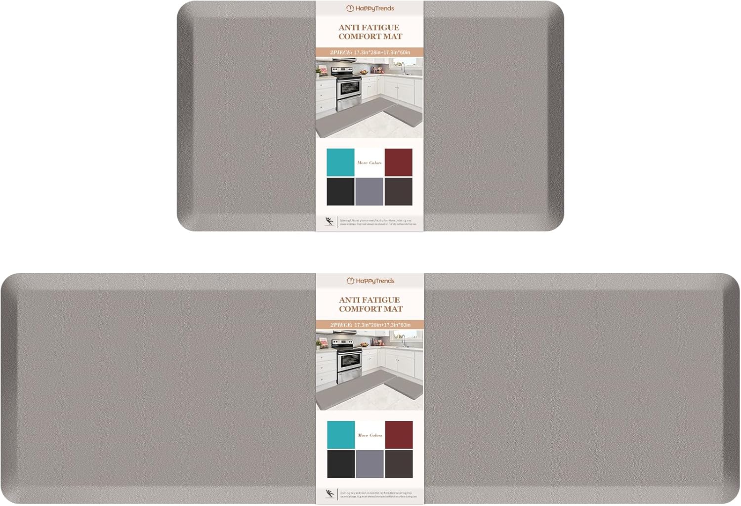 Cushioned Anti-Fatigue Kitchen Mats for Comfort and Safety