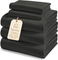 LANE LINEN 100% Egyptian Cotton Split King Bed Sheets - Silky 1000 TC