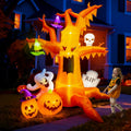 8.6 ft Halloween Inflatable Spooky Tree - Lighted Yard Decoration