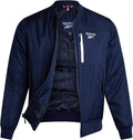 Mens Bomber Jacket Lightweight Ripstop Windbreaker - Insulated