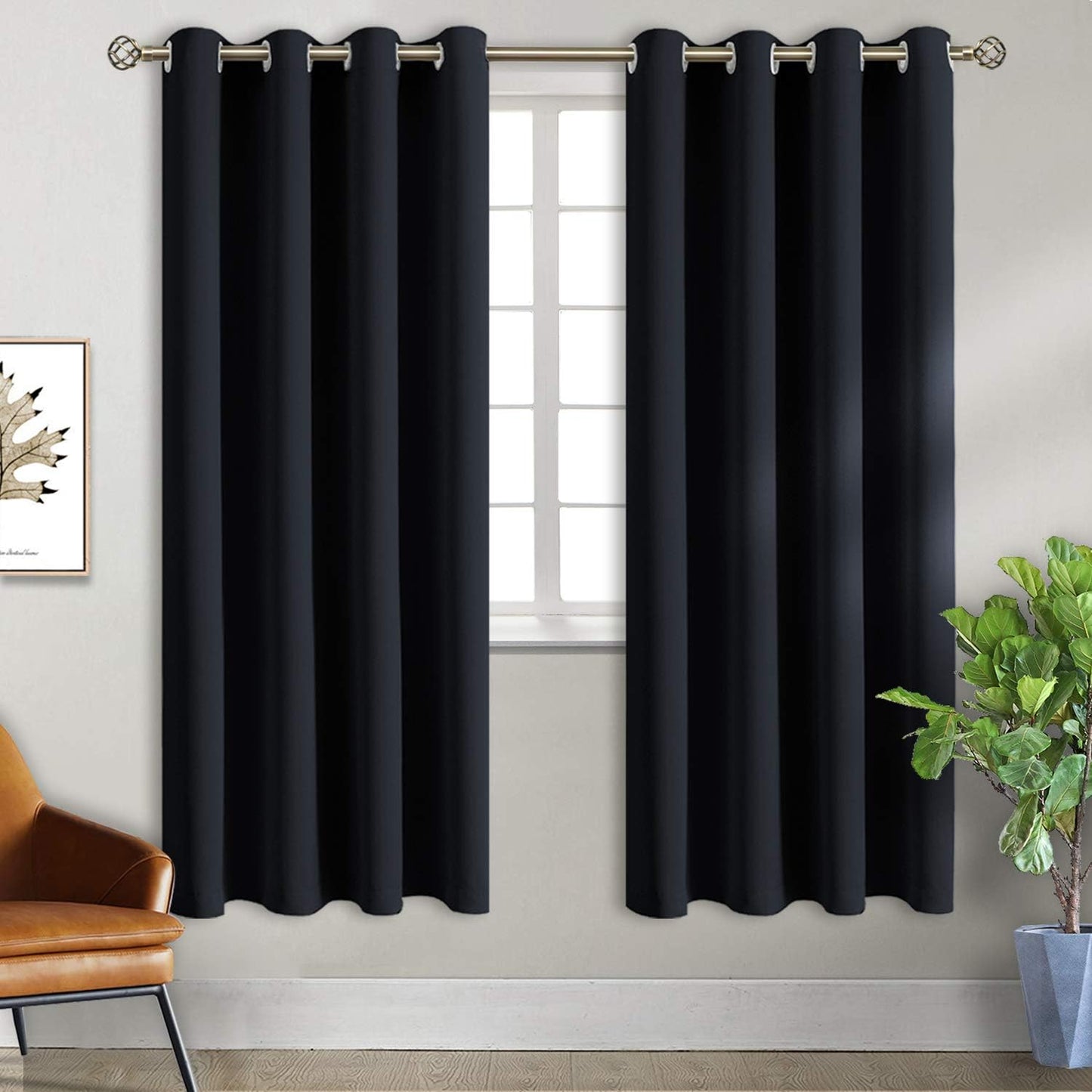 BGment Blackout Curtains for Bedroom - Thermal Insulated Panels