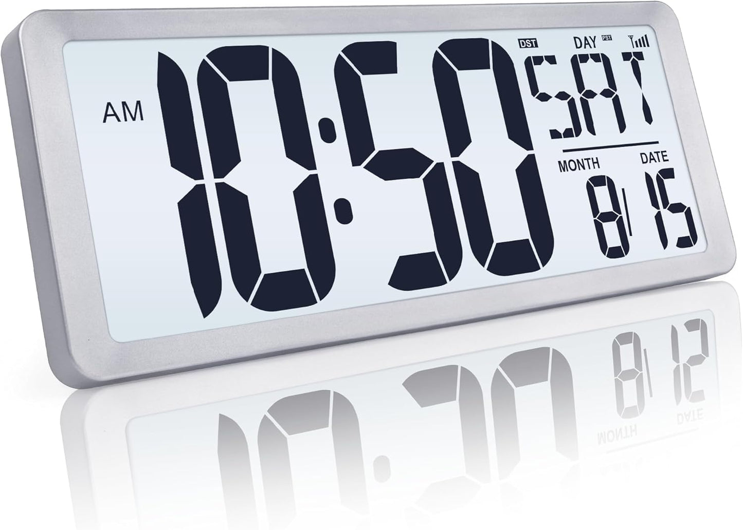 TXL Large Digital Wall Clock with Backlight for Easy Reading