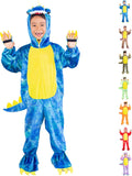 Child's T-Rex Dinosaur Costume Hooded Romper Jumpsuit - Cozy Playwear