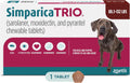 Simparica Trio Chewables 72 mg for 88.1-132 lbs - Triple Parasite