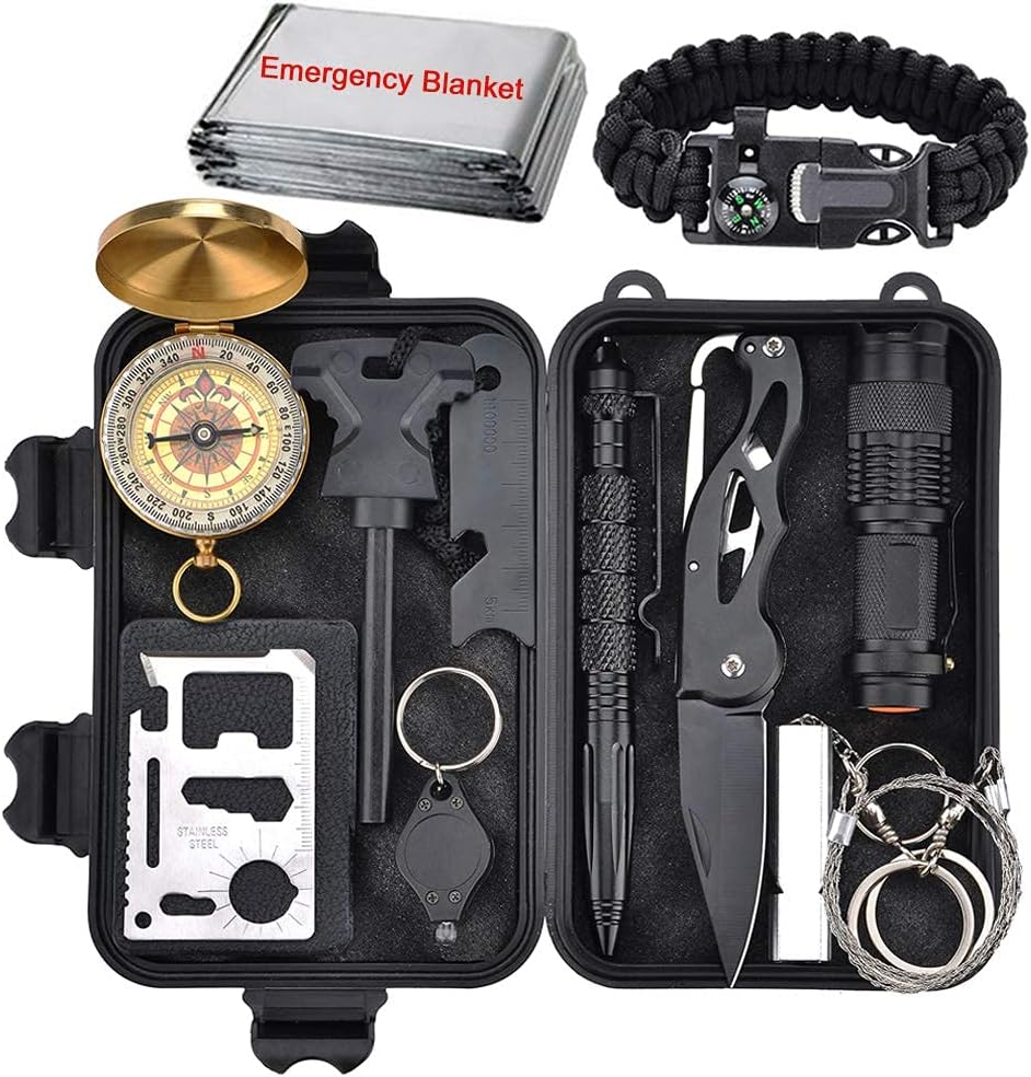 XUANLAN 13-in-1 Survival Kit: Ultimate Outdoor Gear