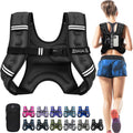 Weighted Vest for Walking & Training - 5lb to 30lb Adjustable Load