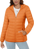 MAGCOMSEN Women's Hooded Puffer Jacket Lightweight (Style M7CF)