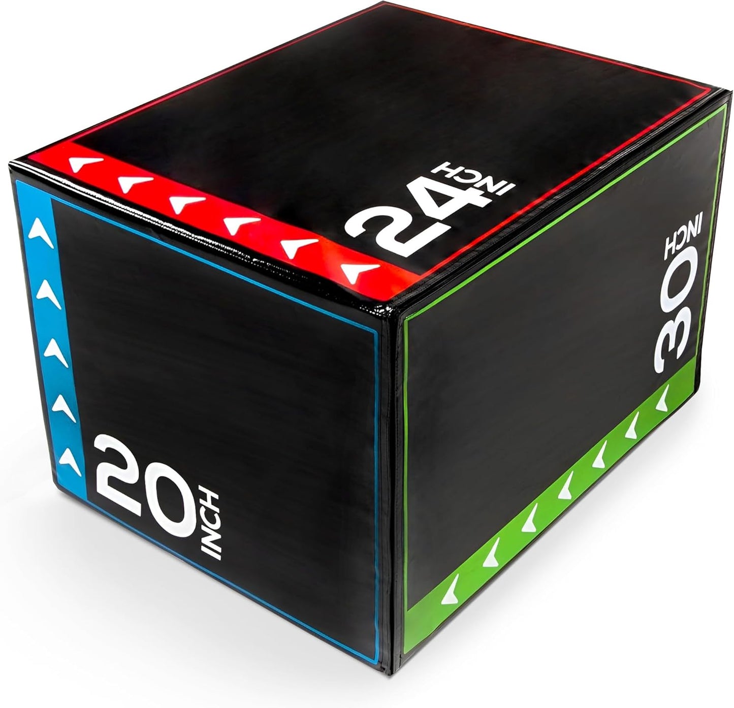 3-in-1 Foam Plyometric Jump Box for Home Gym Training