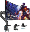 Single 17ft-49ft Super Ultrawide Monitor Arm - Space Saving Desk Mount