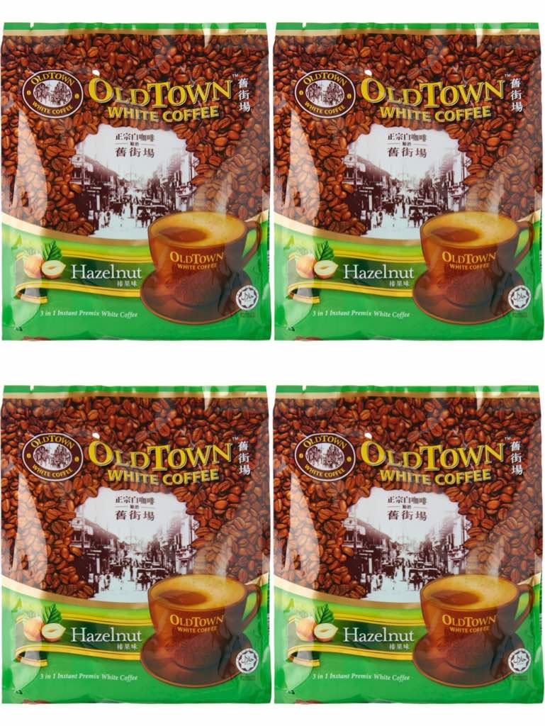 Old Town White Coffee Instant Premix Hazelnut Flavor 3 in 1