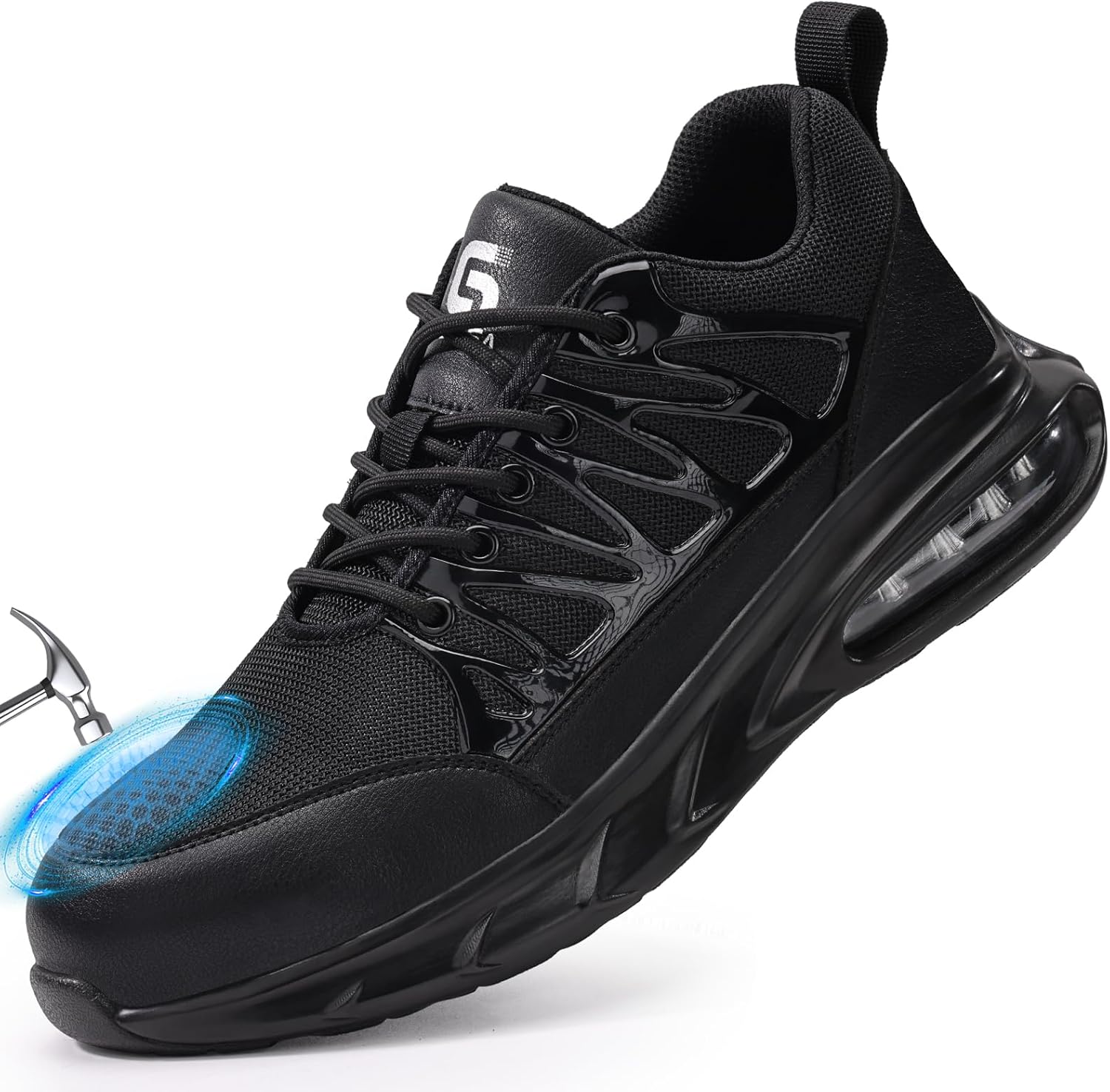 Steel Toe Shoes for Men Lightweight Comfortable Work Sneakers