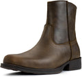 Mens Western Chelsea Cowboy Boots Square Toe - Rugged Comfort Shoes