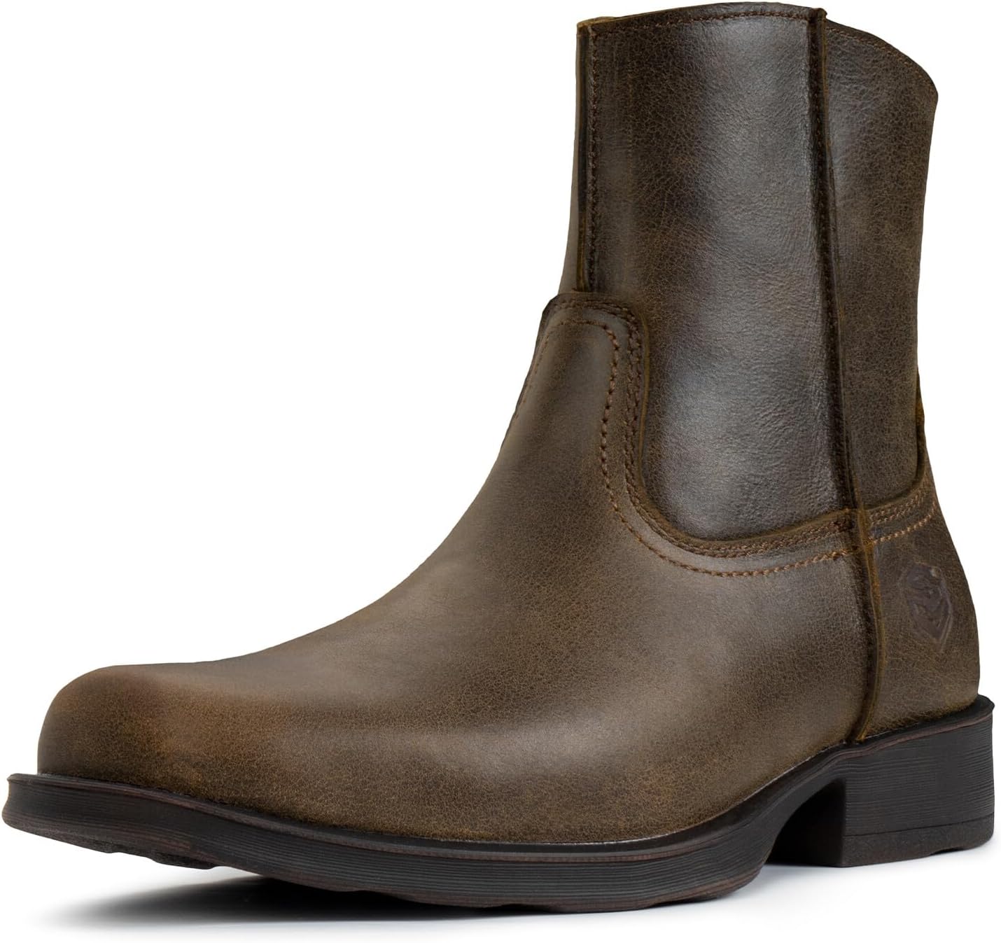 SUREWAY Mens Western Chelsea Cowboy Boots for Comfort & Style