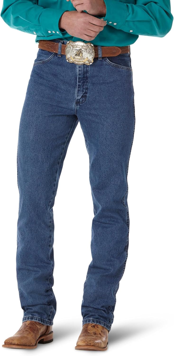Wrangler Men's Cowboy Cut Rigid Slim Fit Jean for Comfort