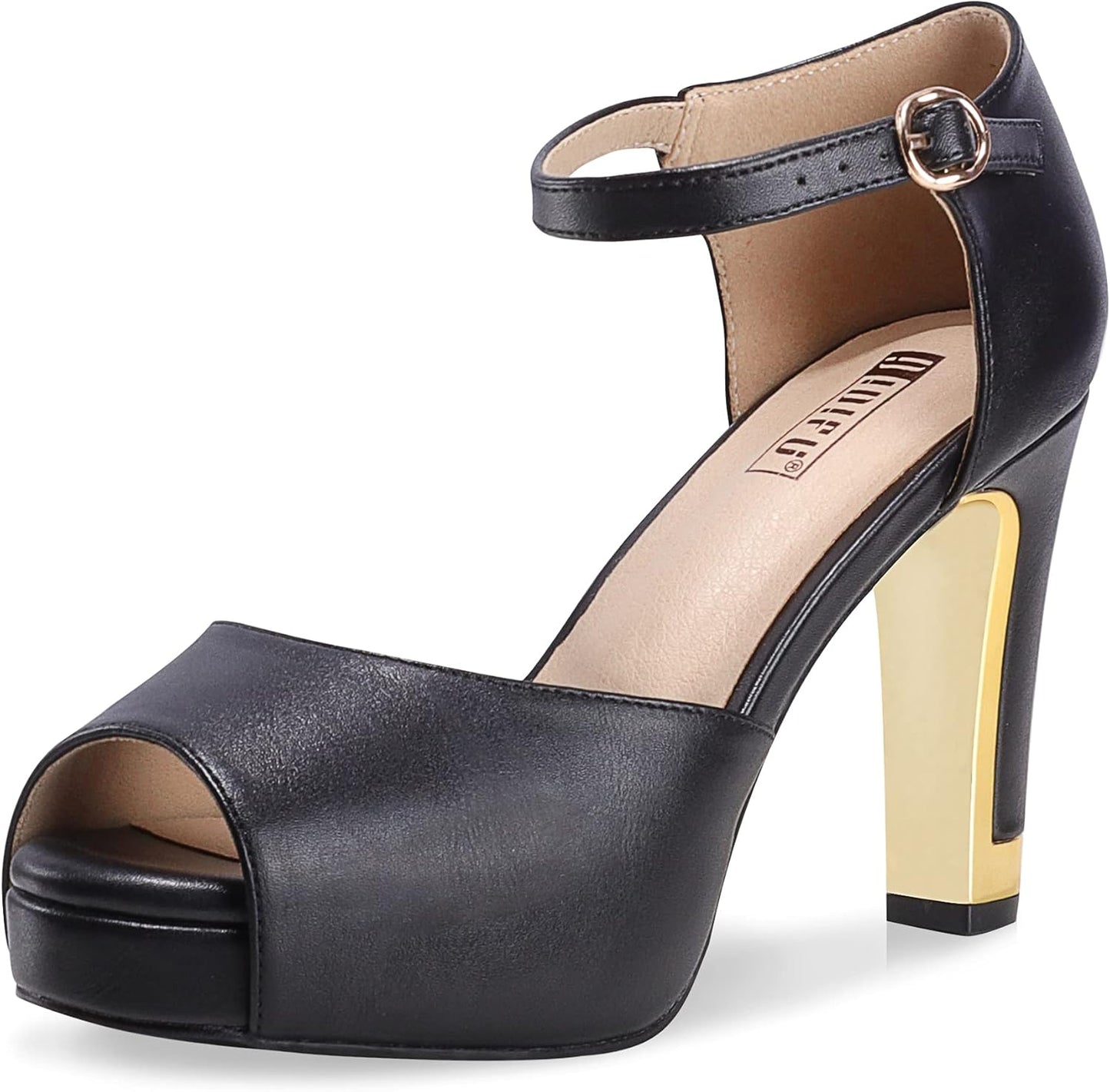 IDIFU Women's Chunky High Heels Sandals for Any Occasion