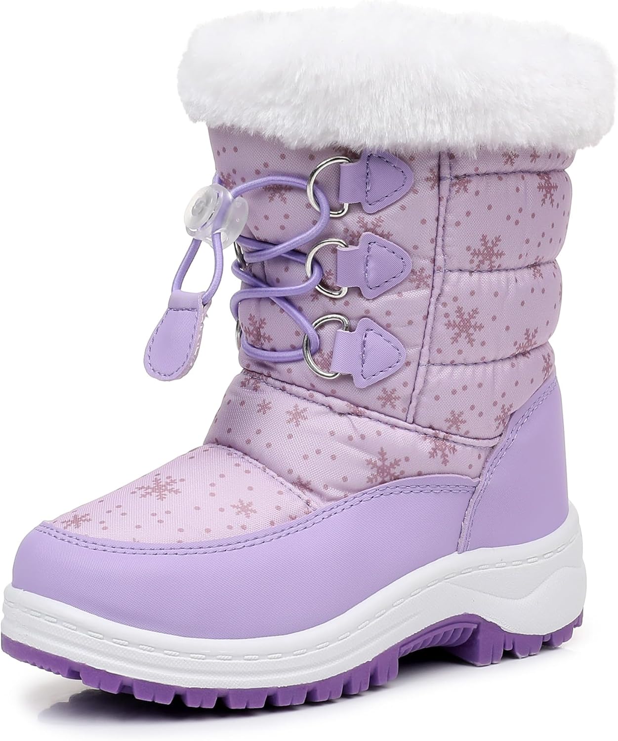 Blikcon Kids Snow Boots - Water-resistant Winter Boots for Fun