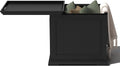 Veradek Brixton Tray Table - 2-in-1 Outdoor Side Table with Storage