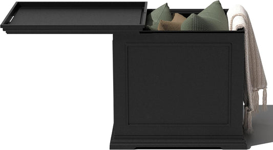 Veradek Brixton Tray Table - Durable Outdoor Side Table with Storage