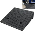 Rubber Curb Ramp 19.6in x 19.6in x 6in - Heavy Duty Portable Ramp