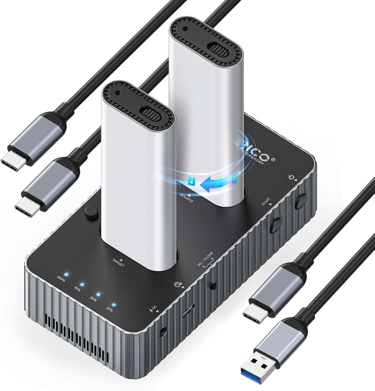 ORICO 40Gbps M.2 NVMe Hard Drive Docking Station Review