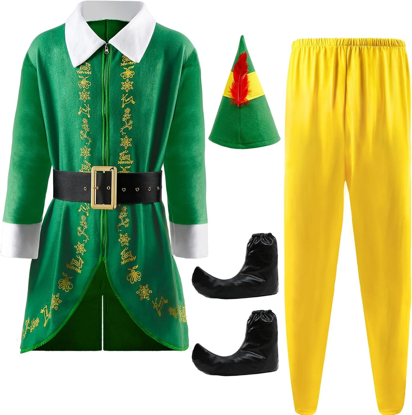 SOMOYA Elf Costume for Men - Perfect for Christmas and Halloween