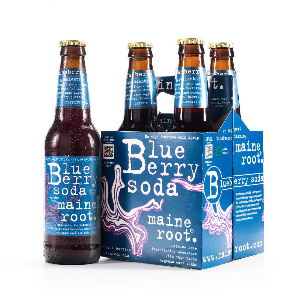 Maine Root Hand Crafted Blueberry Soda - A Summer Delight
