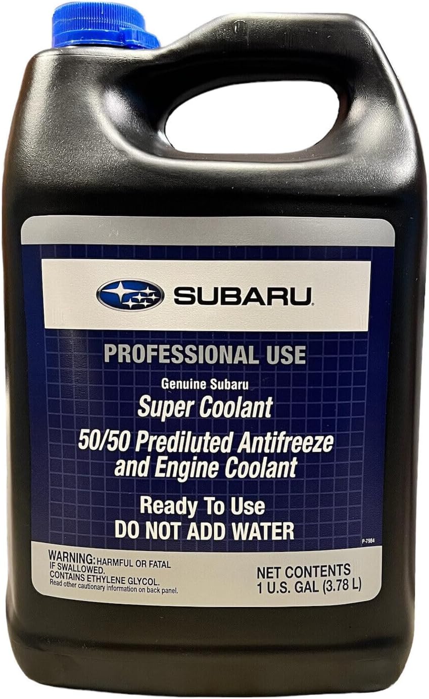 Subaru Genuine Super Coolant Blue Prediluted 1 Gallon for 2009