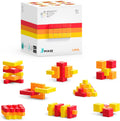 PIXIO Lava Tiny Magnetic Blocks Building Toy - Pixel Art Play