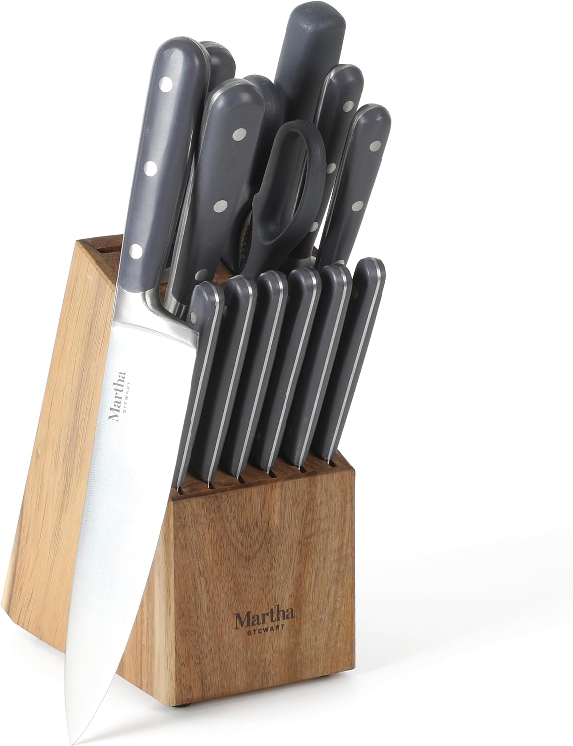 Martha Stewart Eastwalk 14 Piece High Carbon Stainless Steel Set