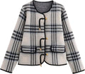Vintage Women's Button Up Cardigan Sweater by HOULENGS for Fall