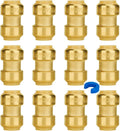 SUNGATOR 3/4 Inch Coupling Push Pex Fittings - Fast Push-to-Connect