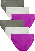 Moisture Wicking Underwear for Women - Seamless Hipster Bikini Brief
