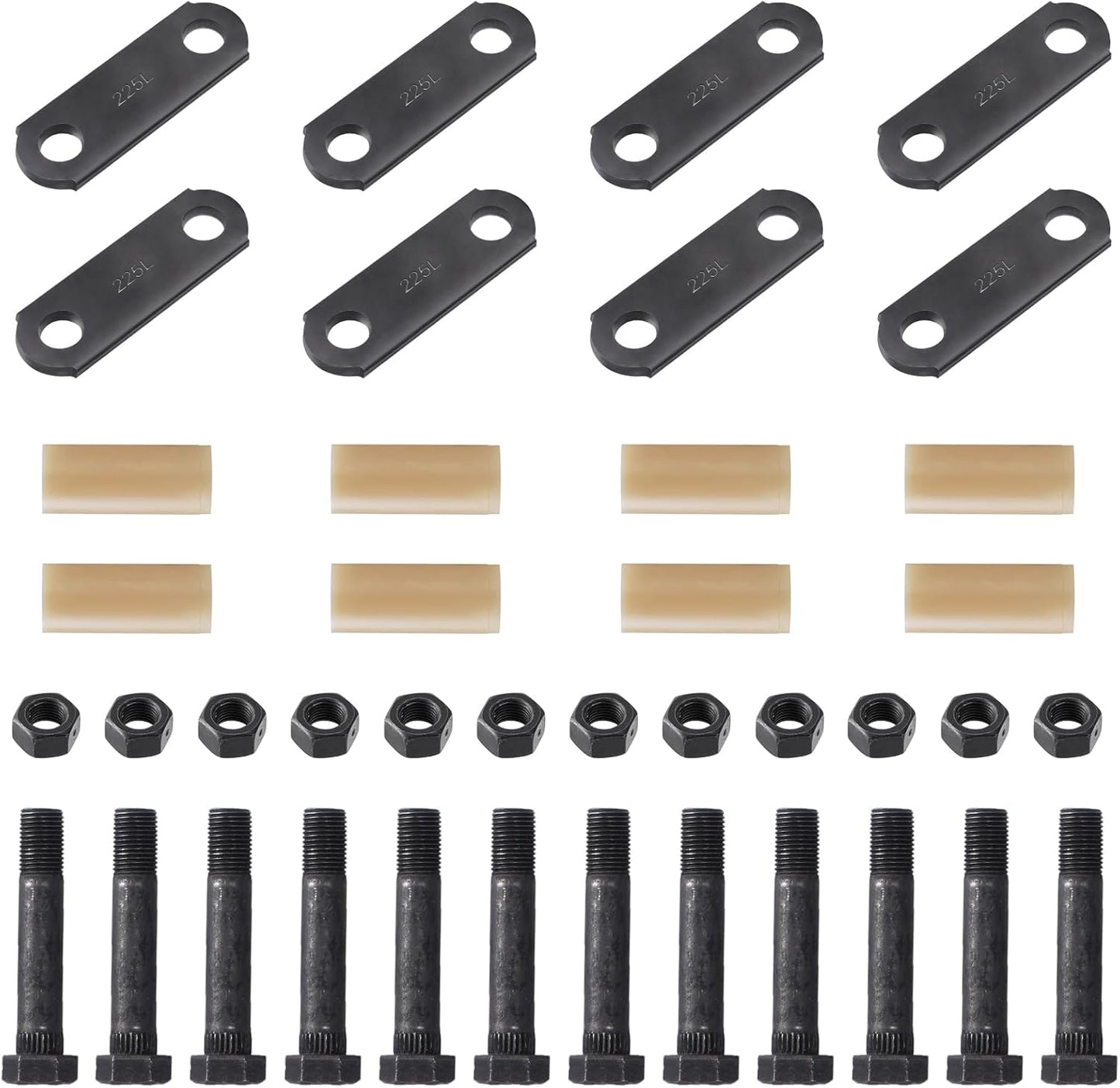 Tandem Axle Trailer Shackles Kit for Dual-Axle Systems