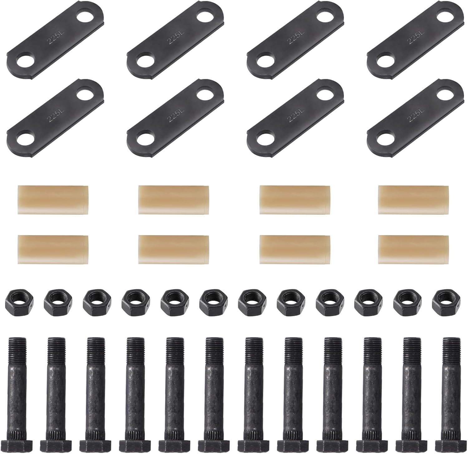 Tandem Axle Trailer Shackles Kit for Dual-Axle Systems