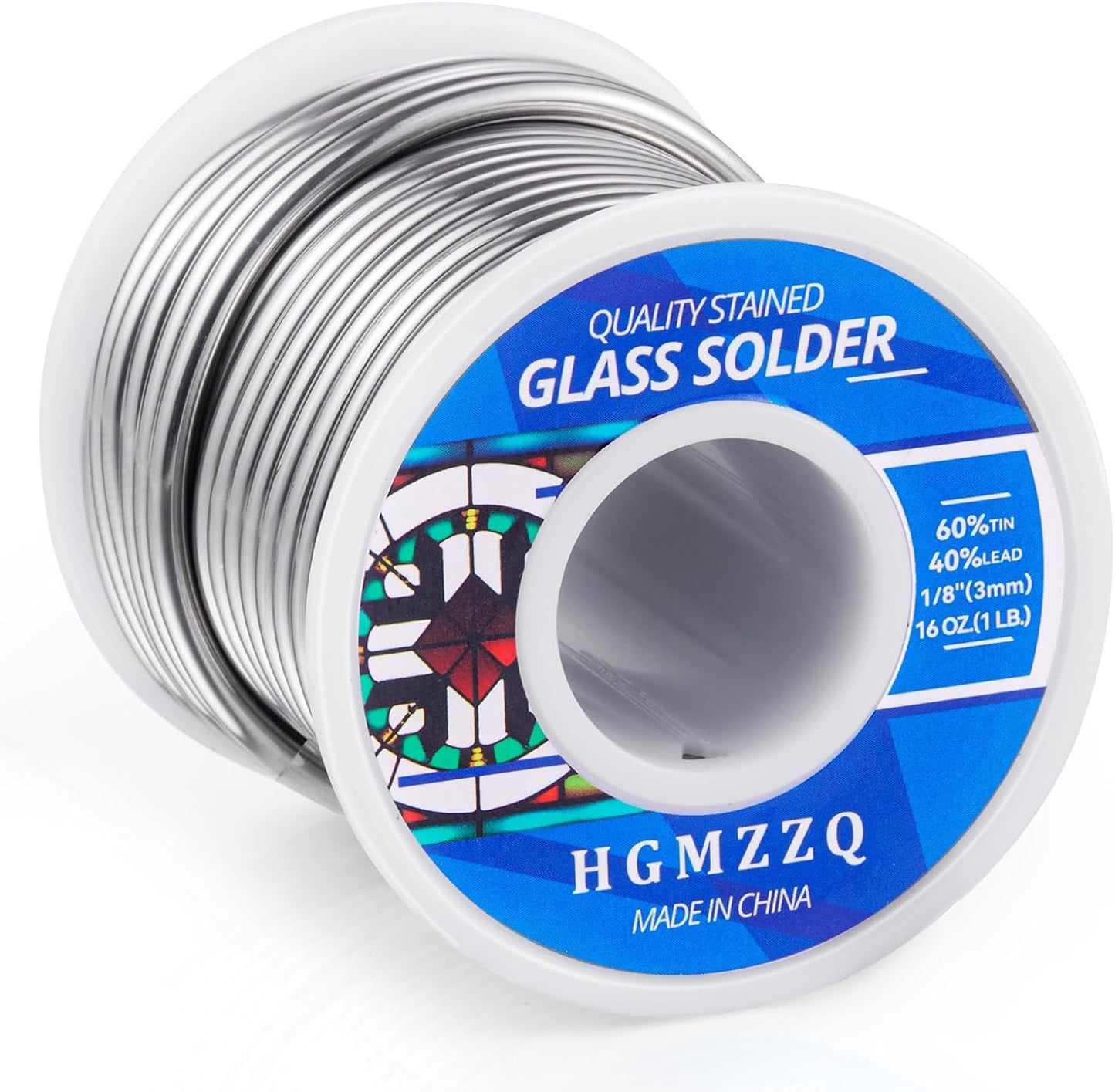 60/40 Solder for Stained Glass Projects - 4 Lb Pack