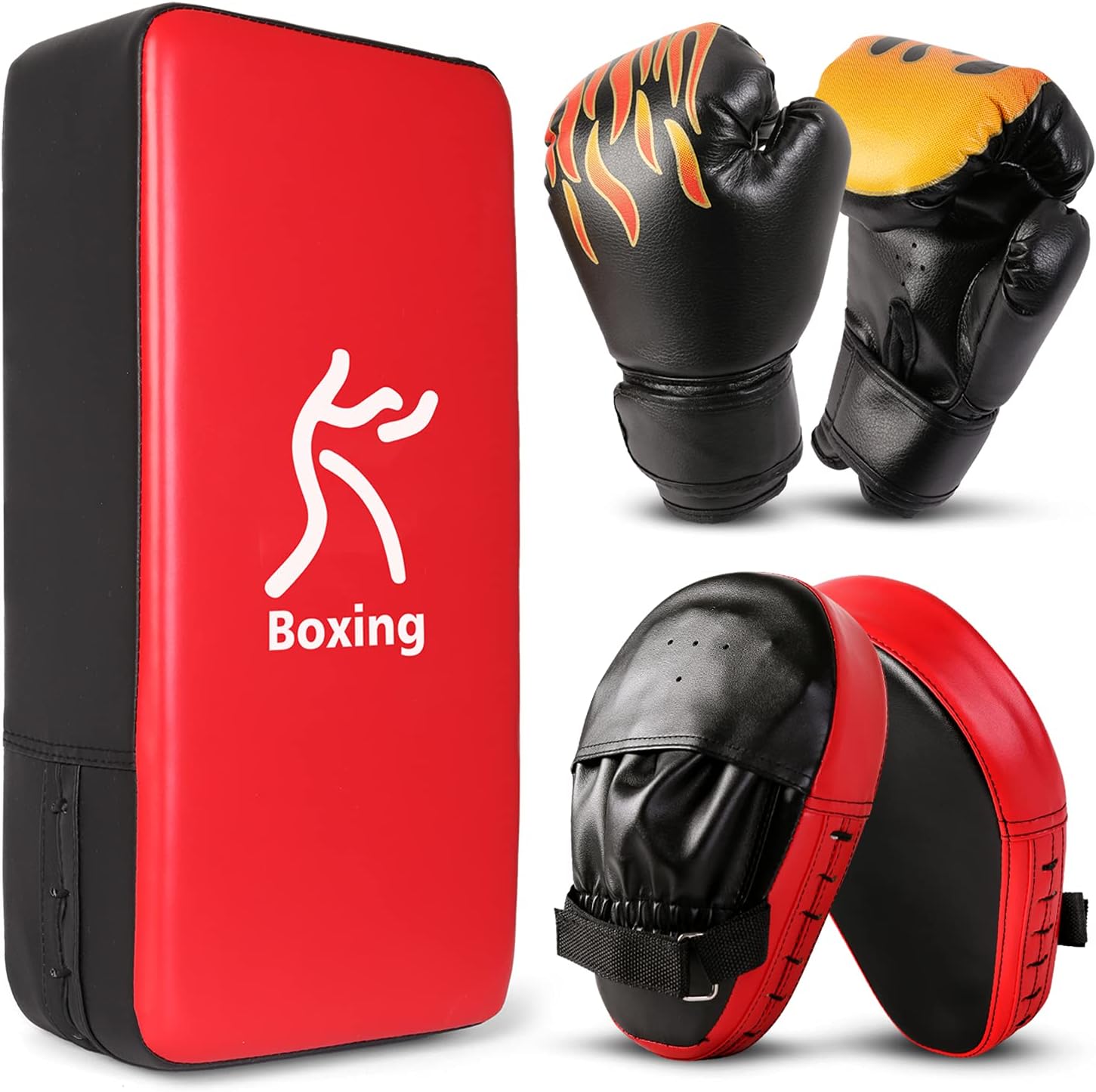Kids 3-in-1 Boxing Set for Martial Arts Training